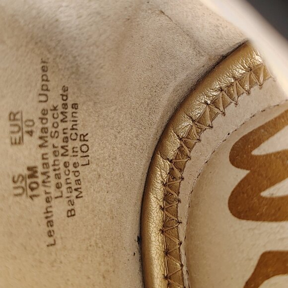 Sam Edelman Leopard Loafers w/ Gold Bar – Size 10 - Picture 7 of 8